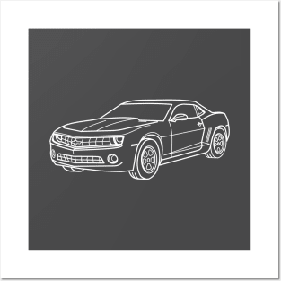 Chevy camaro Posters and Art